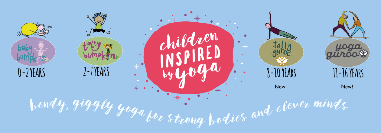 Children inspired by yoga